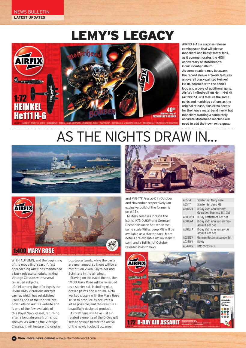 Airfix Model World 107 2019-10